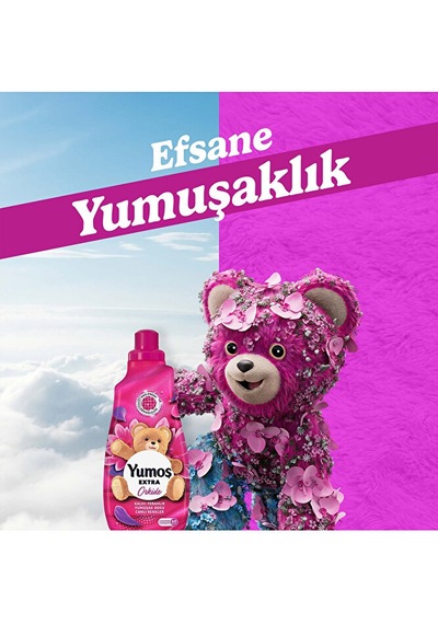 Yumoş Extra Konsantre Çamaşır Yumuşatıcısı Orkide 1440 Ml 60 Yıkama 3 Adet Tekli