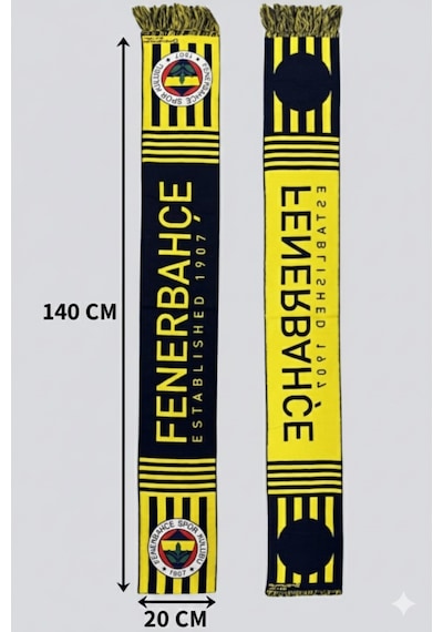 Fenerium Fenerbahçe Unısex Fenerbahçe Establıshed 1907 Do Uv Kutu Sarı - Lacivert