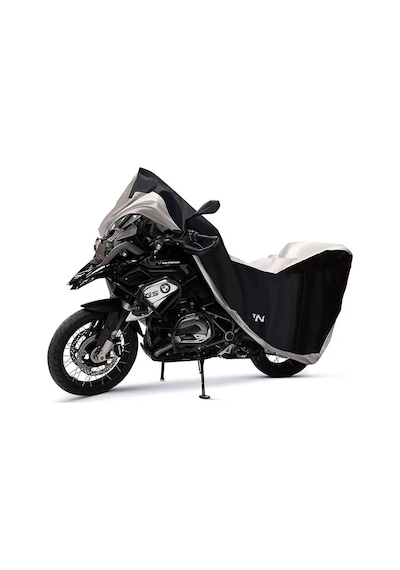 Motorcycle Cover Rebelhorn Cover Iı Black/sılver