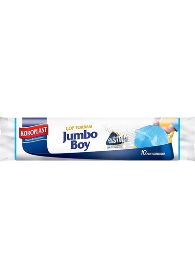 Koroplast Extra Güçlü Jumbo Çöp Torbası 80 x 110 CM Mavi
