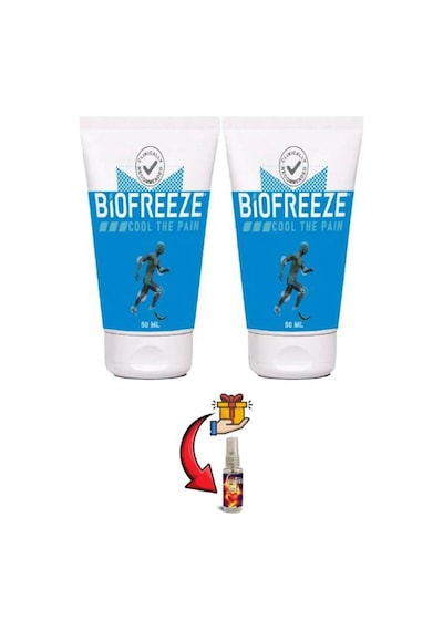 Süper Biofreeze 50 Ml X 2 Ad+ Yağı İle