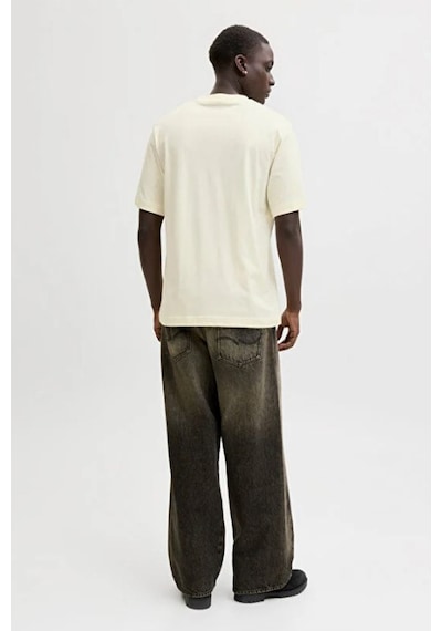 Jack & Jones Jcoclub Erkek Tişört 12289868 Bej
