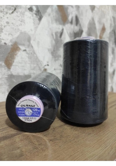 %100 Polyester 120 Numara Dikiş Ipliği 5000 Mt 7706 1 Adet