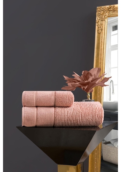 Varol Venedik Micro Cotton Banyo Havlusu 90x150cm Somon-90x150cm Somon
