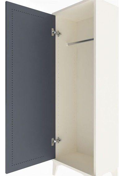 Arges Dolap Tek Raflı Tek Kapaklı Tek Askılı 44x30x134 Antrasit-antrasit Aytası Arges Dolap Tek Raflı Tek Kapaklı Tek Askılı 44x30x134 Antrasit-antrasit Aytası