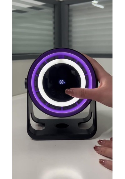 Neffo Usb Şarjlı Mini Fan, Taşınabilir, Ayarlanabilir Hızlı, Sessiz Güçlü Soğutucu Vantilatör