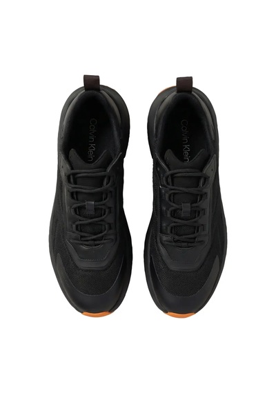 Calvin Klein Chunky Runner Laceup, 06w Siyah Erkek Spor Ayakkabı