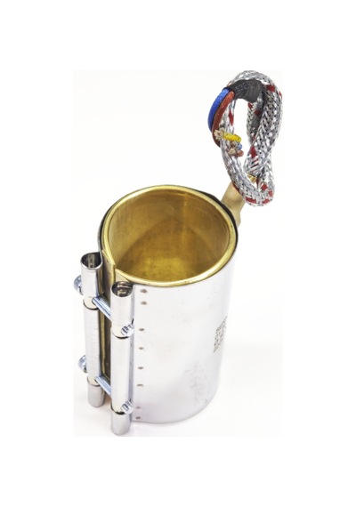 Sern Kelepçe Nozul Pirinç Rezistans 50mm Çap 100mm Boy 750w 220v