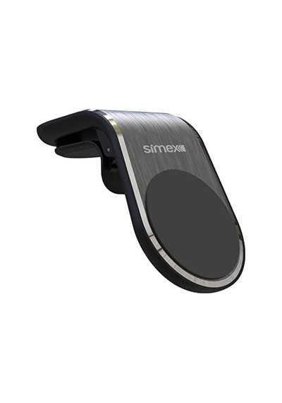 Simex Peteğe Takmalı Manyetik Telefon Tutucu Gri St-201