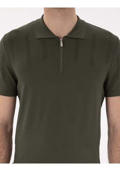 Pierre Cardin Erkek Haki Kazak /triko 50305984-vr027 Haki