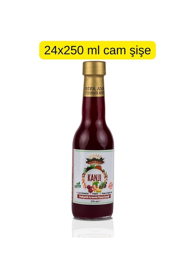 Pancar Kanji 250 Ml.cam Şişe 24'lü Fırsat Paketi