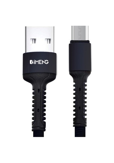 İmeng ML810 3 A Usb A To Micro Pro Braided Örgülü Data Ve Hızlı Şarj Kablosu Siyah