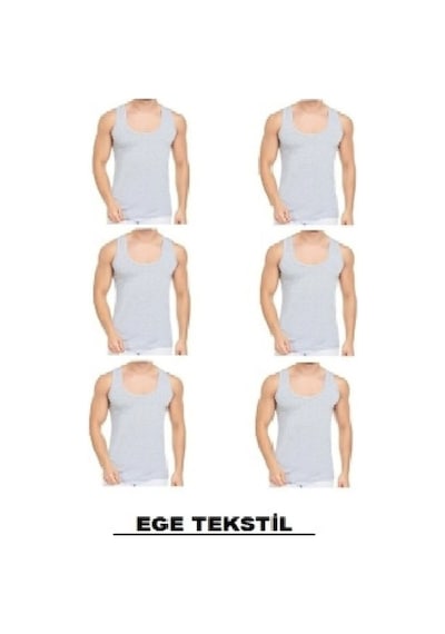 6'li Paket Erkek İç Çamaşır Atlet Seti 001