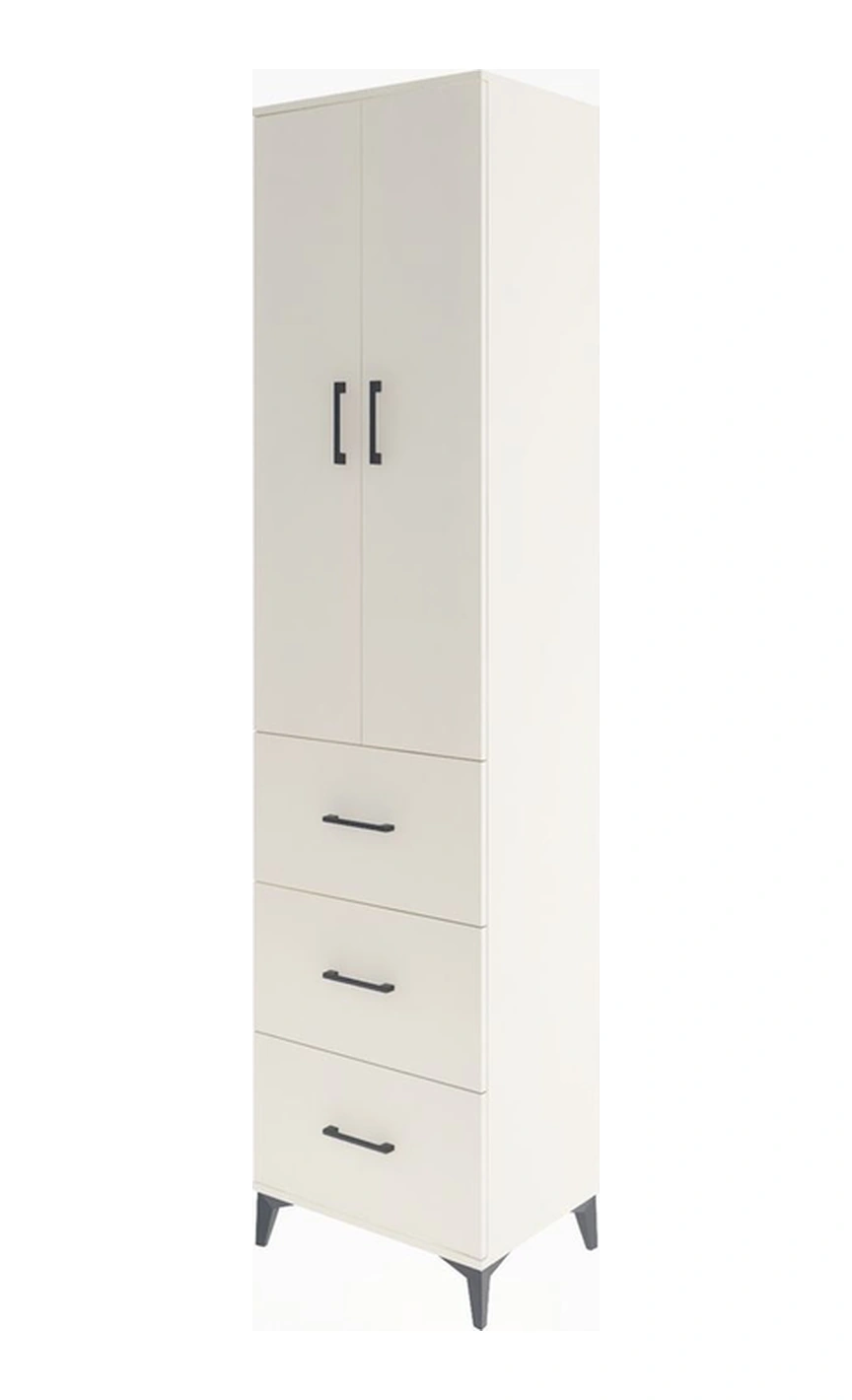 Hyperion Dolap 4 Raflı 3 Çekmeceli 2 Kapaklı 60x44x243 Aytaşı... Aytaşı