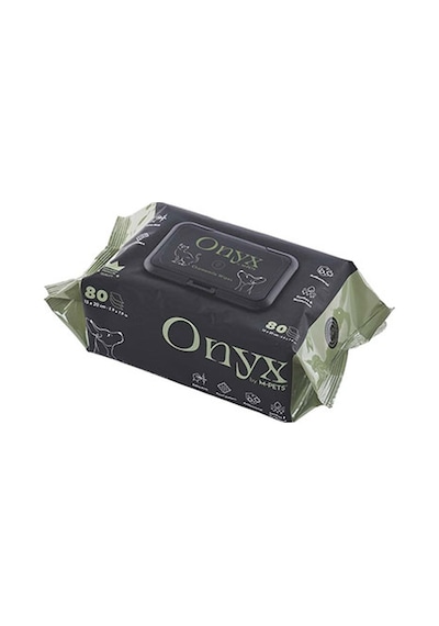 M-pets Onyx Papatya Kokulu Kedi Ve Köpek Temizleme Mendili 80li 244-72032.01