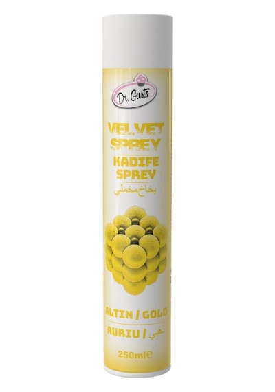 Kadife Sprey 250 Ml Altın