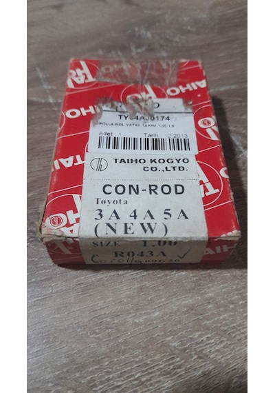 Corolla Uyumlu Kol Yatak 1mm 4afe Taıho R043a