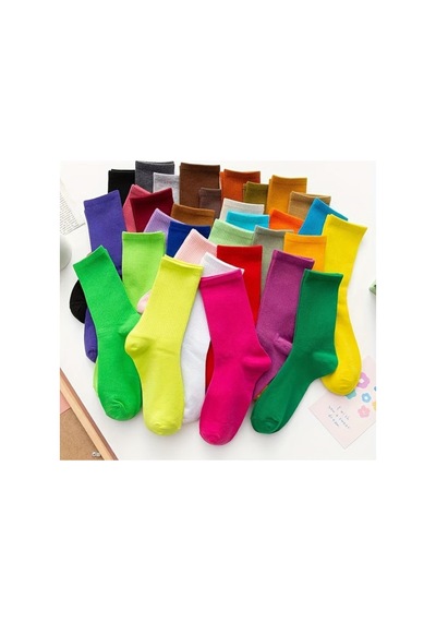 Worthy Socks 6'lı Unisex Çok Renkli Kolej Tenis Spor Çorap Seti