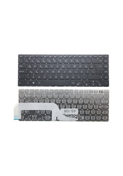 Asus Uyumlu Vivobook X505Za-Bq054. X505Bp-Ej218T Klavye Siyah Tr Siyah