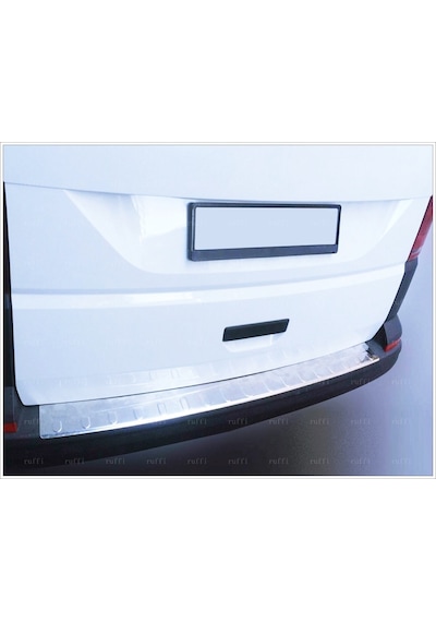 Vw T6 Transporter Krom Arka Tampon Üstü Koruma 2015 ve Üzeri