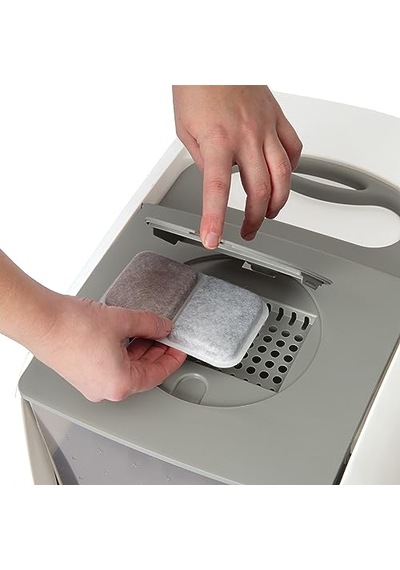 Airsift Çift Etkili Hava Temizleme Pedi, 6'lı Paket - Çöp Kutusu Kokularını Körfezde Tutmak İçin İki Ortam Filtresi 69733031