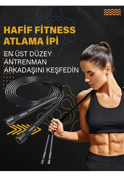 Force Atp-3000 Siyah Atlama İpi