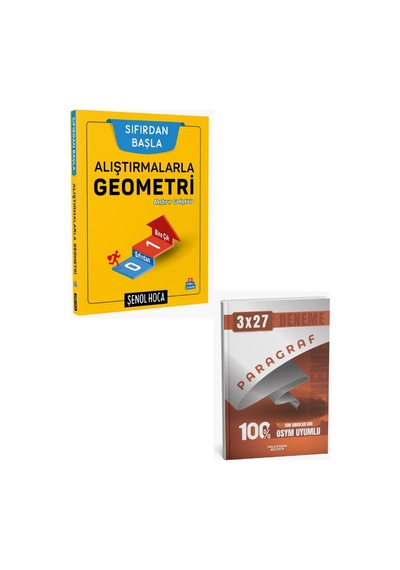 2027 Şenolhoca 2027 Alıştırmalarla Geometri+ Anla Kazan Paragraf