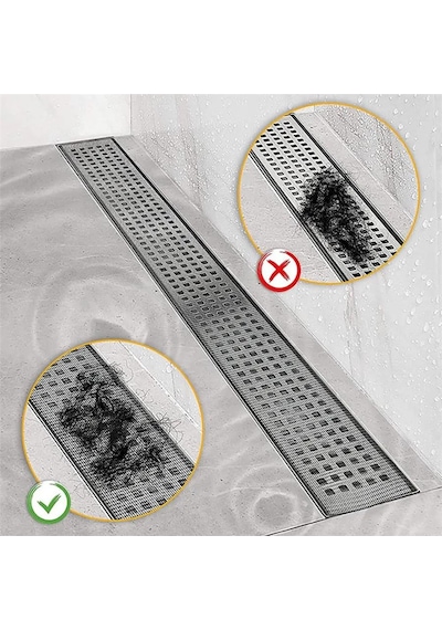 Yeni Nesil Kendinden Yapışkanlı Banyo - Mutfak Gider Filtresi (1 Adet-4 Metre)