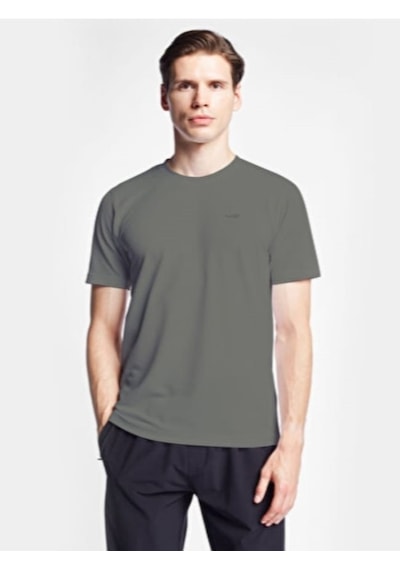 Lescon 25s-1298-25b Erkek Kısa Kol T-shirt - Lescon - Haki-xxl Haki