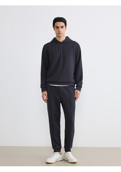 Lcw Vision Antrasit Basic Erkek Hoodie