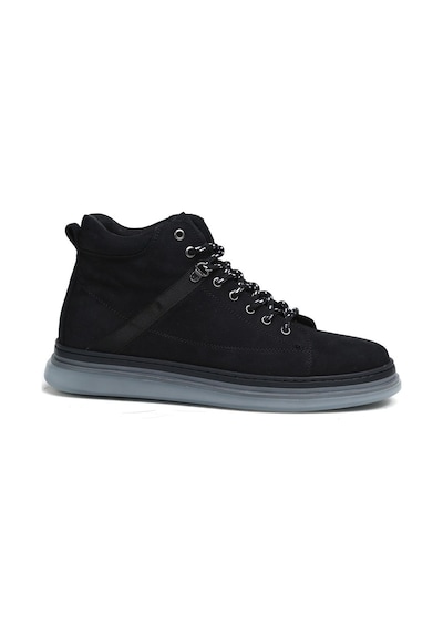 Pierre Cardin 13622 Siyah Erkek Nubuk Bot