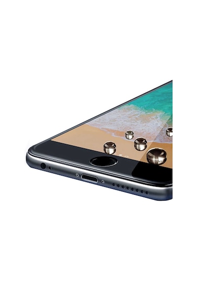 Noktaks - Apple Uyumlu iPhone 6 - Ekran Koruyucu Davin 5d Temperli Cam Koruma