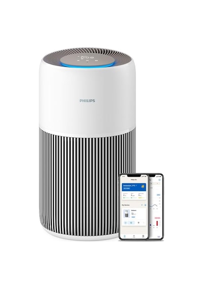 Ayrex Philips Hava Temizleyici 2200 Serisi, Hepa Nanoprotect + Aktif Karbon Filtre, 109m² İçin Cadr 420m³/s, Cilt Has Diğer