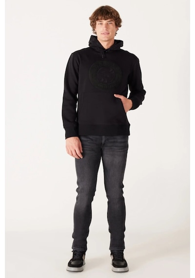 Wrangler Erkek Sweat W232239001 Siyah
