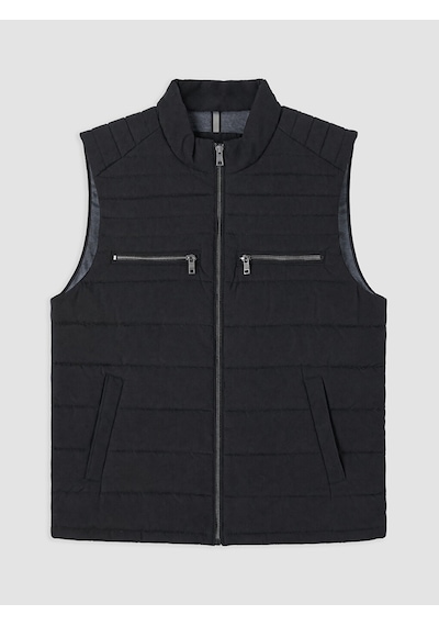 Lcwaıkıkı Classic Siyah Regular Fit Dik Yaka Erkek Şişme Yelek