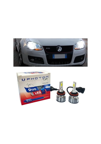 Vw Golf 5 Led Xenon Uzun Far Ampulü H7 Duo Yeni Seri Beyaz 2005-2010