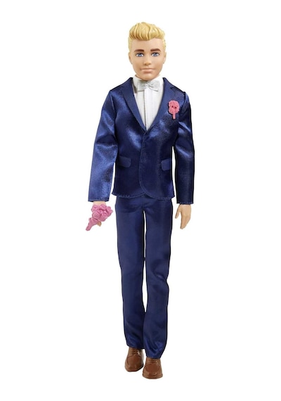 Barbie Ken Damat Bebek 30 Cm , Takım Elbisesi İle, 3-7 Yaş Arası