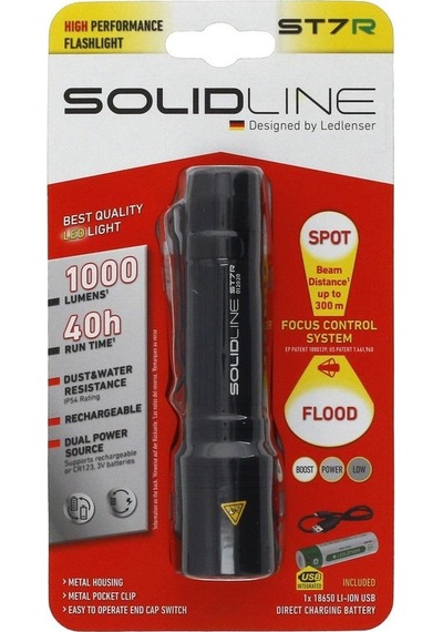 Solidline St7r El Feneri Siyah