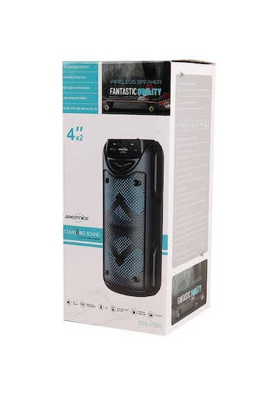 Gredtnice Gts-1550 Bluetooth Rgb Hoparlör Usb /tf Kart /fm