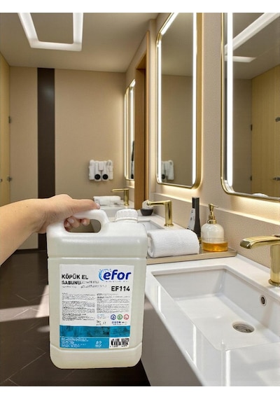 Köpük El Sabunu Kremli 5 Kg Şeffaf Kremli Premium Formül Dispenserlere Uygun