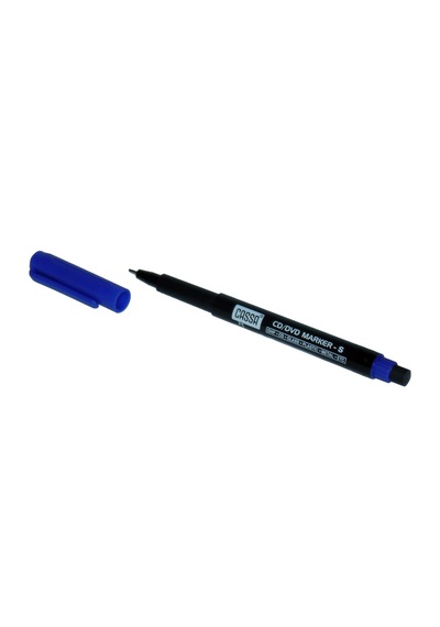 Cassa Cd / Dvd Marker Asetat Kalemi Permanent Kalem Mavi-S Mavi