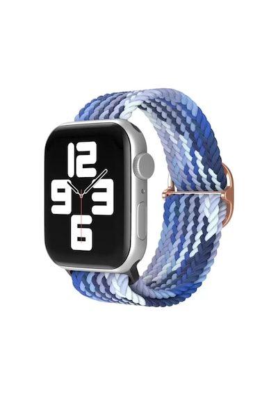 Newface Apple Watch Uyumlu 42mm Star Kordon - Lacivert-mavi