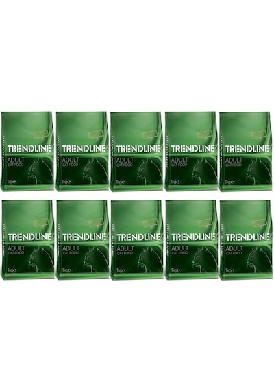 Trendline Tavuklu Yetişkin Kedi Maması 10 x 1 KG