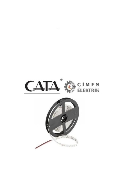 5 Metre Cata Ct 4482 10 Çip İç Mekan Şerit Led Kırmızı 12v Diğer
