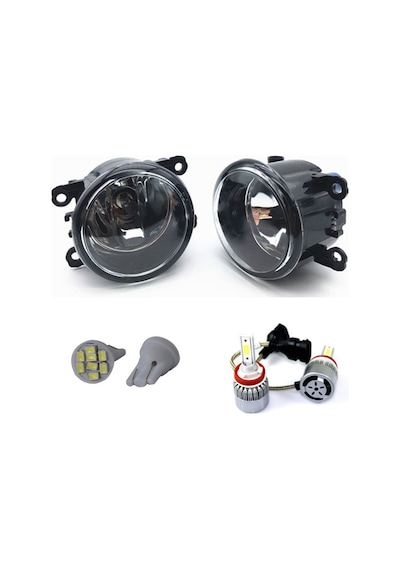 Mitsubishi L200 2013 Beyaz Led Xenon Sis Farı Seti
