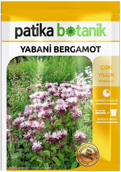 50 Adet Yabani Bergamot Çiçek Tohumu