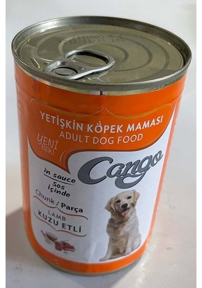 Cango Yaş Yetişkin Köpek Maması Kuzu Etli 415 Gr 10 Adet Fiyatıdır