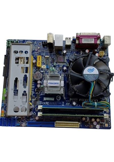 Foxconn G31mxp 775pin E6500 İşlemci 4gbddr2 Ram Anakart