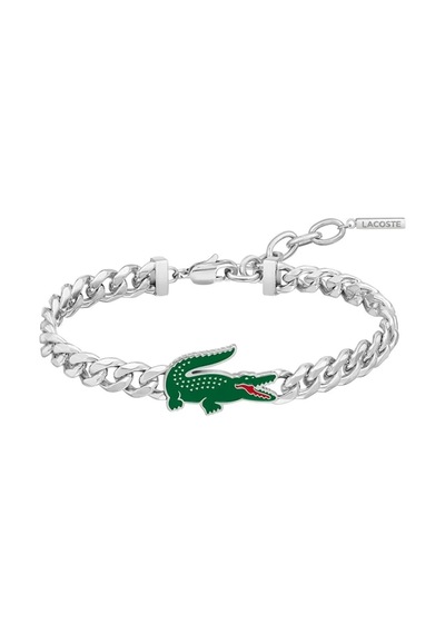 Lacoste Erkek Bileklik - Lacj2040226 Metalik Gri