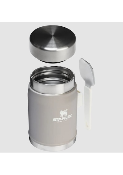 Stanley The Legendary Yemek Termosu 0.4 Lt Kül Rengi Siyah
